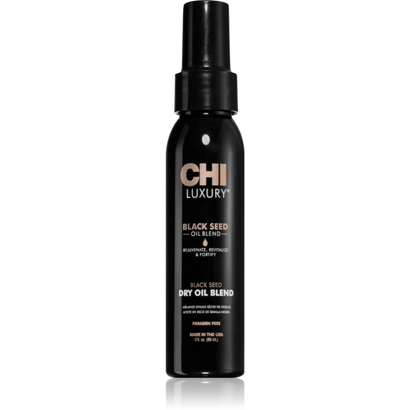 CHI Luxury Black Seed Oil Dry Oil Blend поживна суха олійка для волосся 89 мл