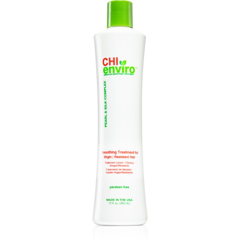Chi enviro smoothing treatment öblítést nem igénylő hajkúra a haj kiegyenesítésére 355 ml