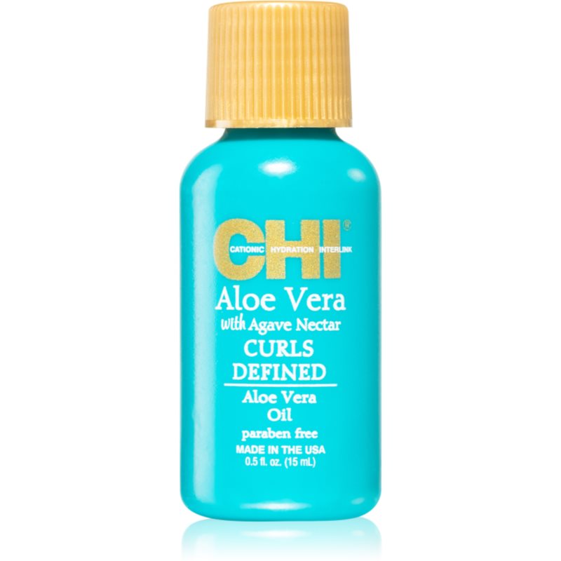 CHI Aloe Vera Curls Defined Torr olja för lockigt hår 15 ml female