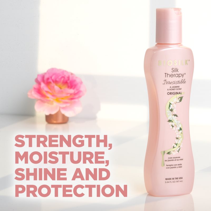 Biosilk Silk Therapy Irresistible spülfreie regenerierende Pflege mit Seide 167 ml (Bild 7)