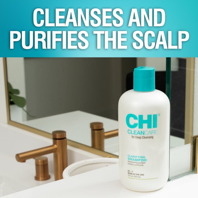 CHI CLEANCARE Clarifying Shampoo tiefenreinigendes Shampoo 355 ml (Bild 9)