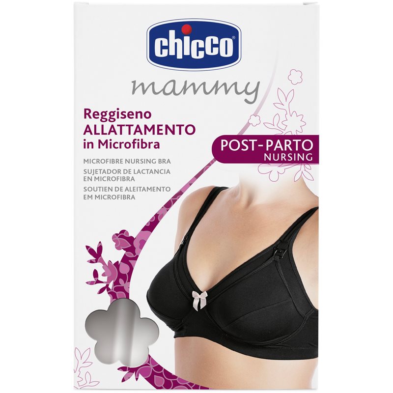 Chicco Mammy Black Soutien-gorge D’allaitement Black 5C 1 Pcs