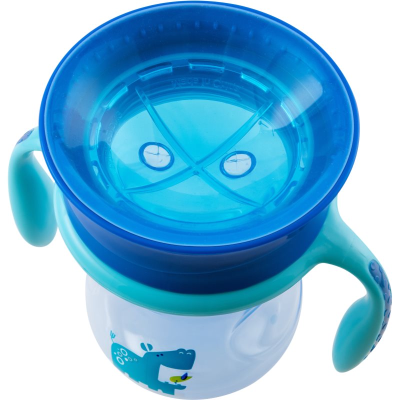 Chicco Perfect 360 Training Cup With Handles 12m+ Blue 200 Ml
