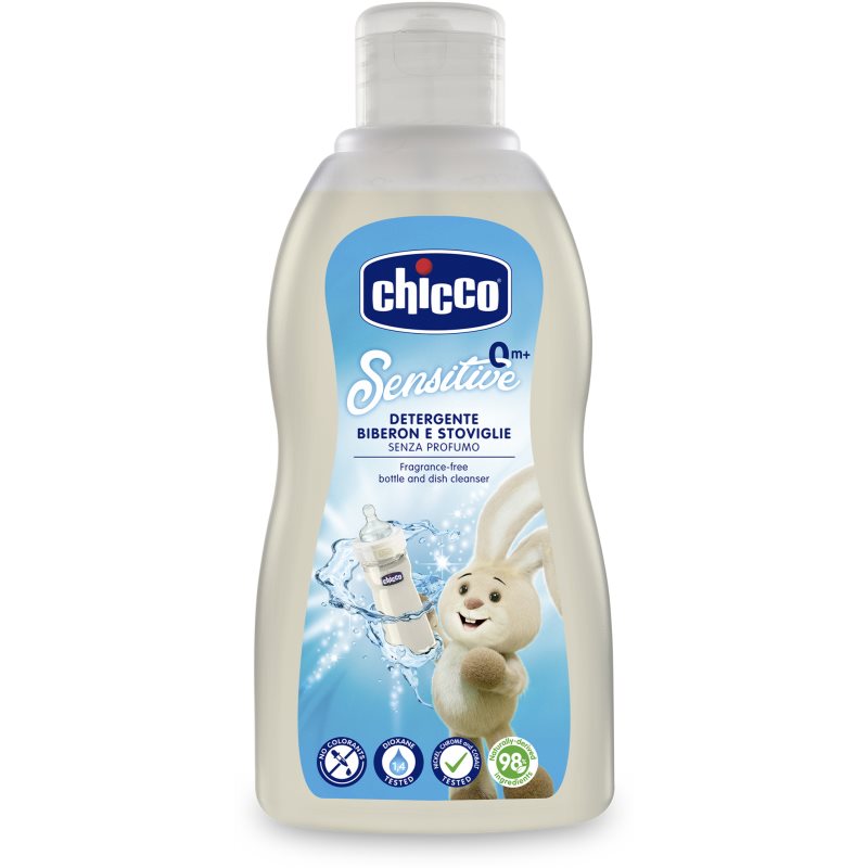Chicco Sensitive Bottle and Dish Cleanser baby accessories cleaner 300 ml
