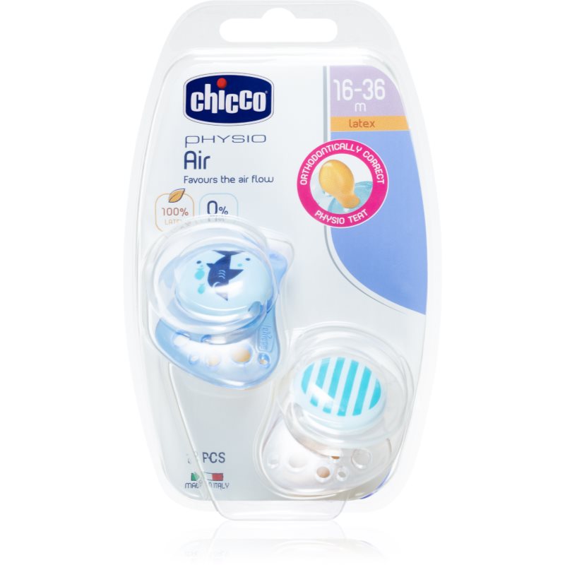 

Chicco Physio Air Latex Boy пустушка 16-36 m