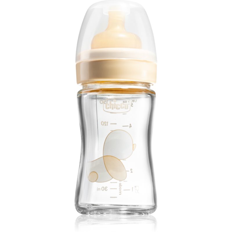 Chicco Original Touch Glass Neutral dojčenská fľaša 150 ml