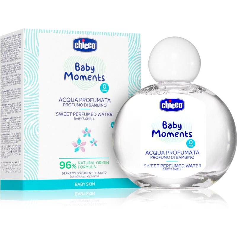 Chicco Baby Moments Sweet Perfumed Water Eau de Parfum für Kinder ab der Geburt 100 ml