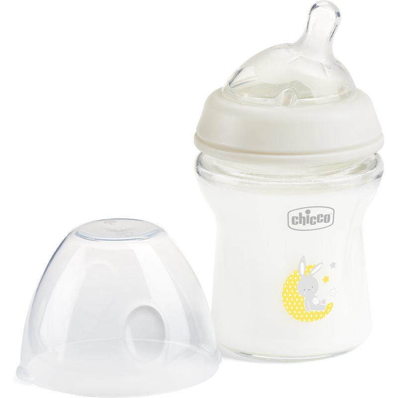 Chicco Natural Feeling Glass Neutral II Baby Bottle 0m+ 150 Ml
