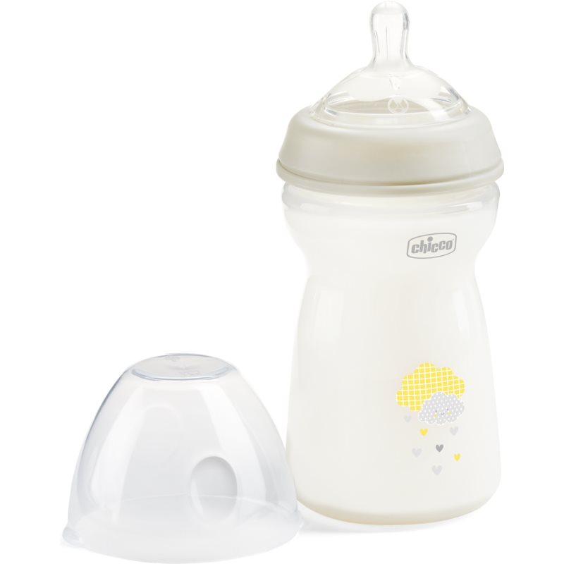 Chicco Natural Feeling Neutral steklenička za dojenčke 6m+ 330 ml