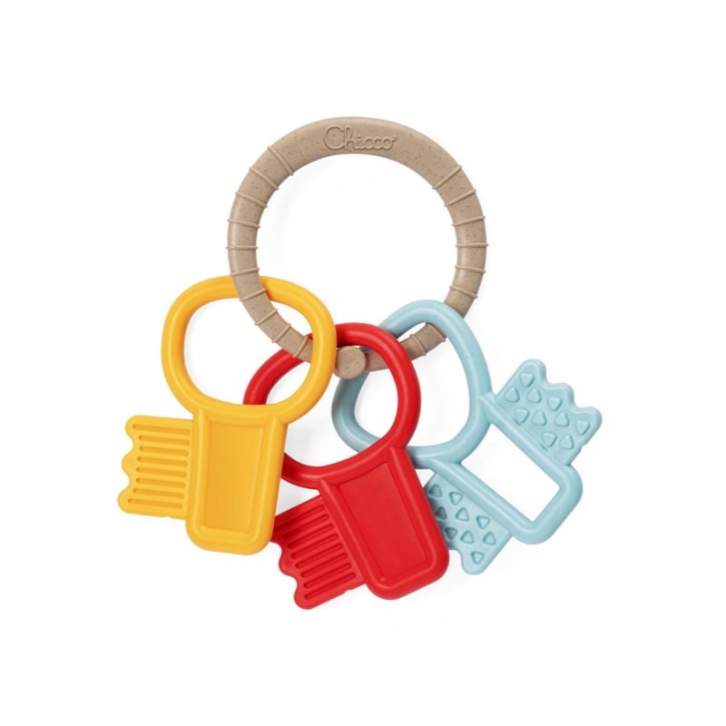 Chicco Eco+ Teething Key Ring Beißring 3 m+ 1 St.