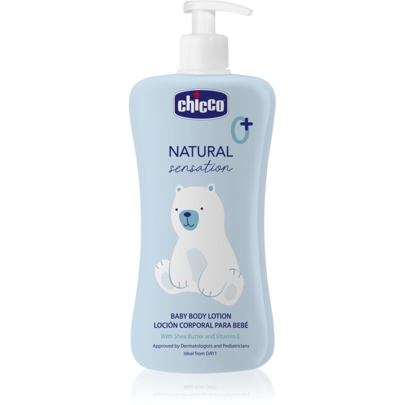 Chicco Natural Sensation Baby Body Lotion For Children From Birth 0+ 500 Ml