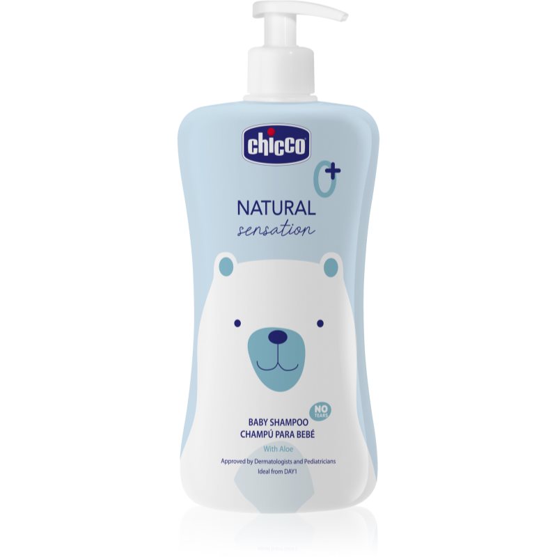 Chicco Natural Sensation Baby nežni šampon za otroke od rojstva 0+ 500 ml