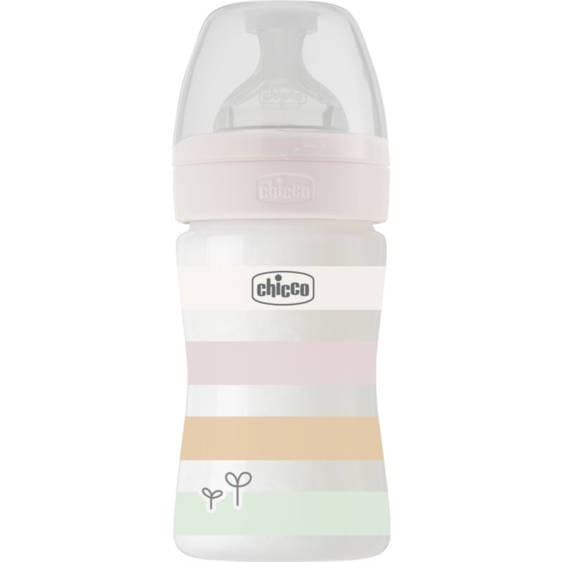 E-shop Chicco Well-being kojenecká láhev Girl 0 m+ 150 ml