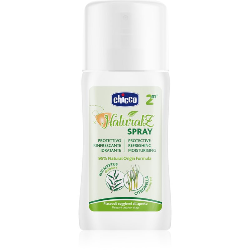 Chicco NaturalZ Protective Spray schützendes und erfrischendes Anti-Gelsen-Spray 2 m+ 100 ml
