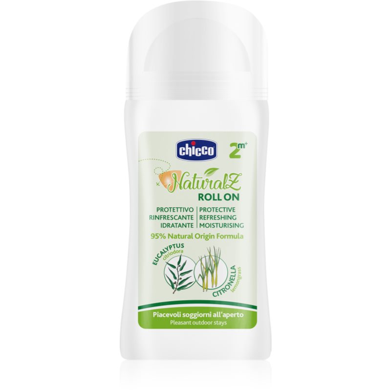 Chicco NaturalZ Protective & Refreshing Roll-on Roll-on gegen Insektenstiche 2 m+ 60 ml