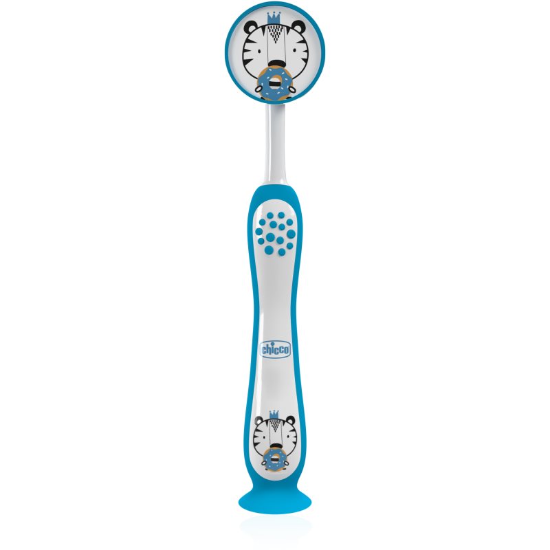 Chicco Toothbrush 3-6y+ zubní kartáček pro děti Tiger 1 ks