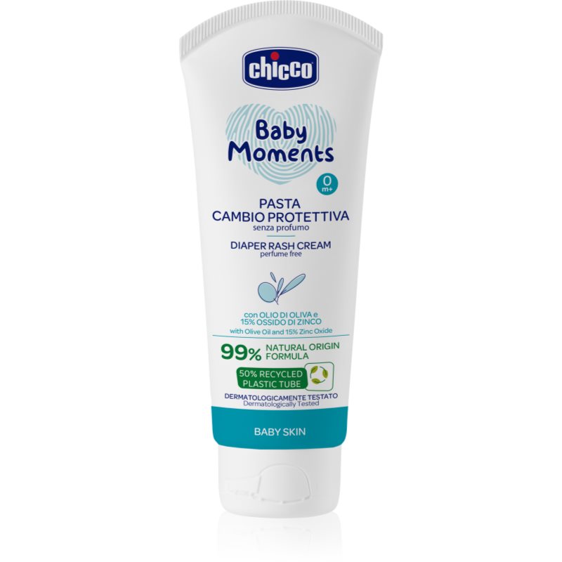 Chicco Protective Diaper Cream krém na každodenní péči o zadeček pro děti od narození 100 ml