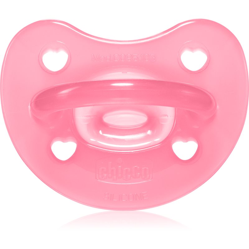 Chicco Physio Soft Physioforma dudlík 16-36m Pink 1 ks