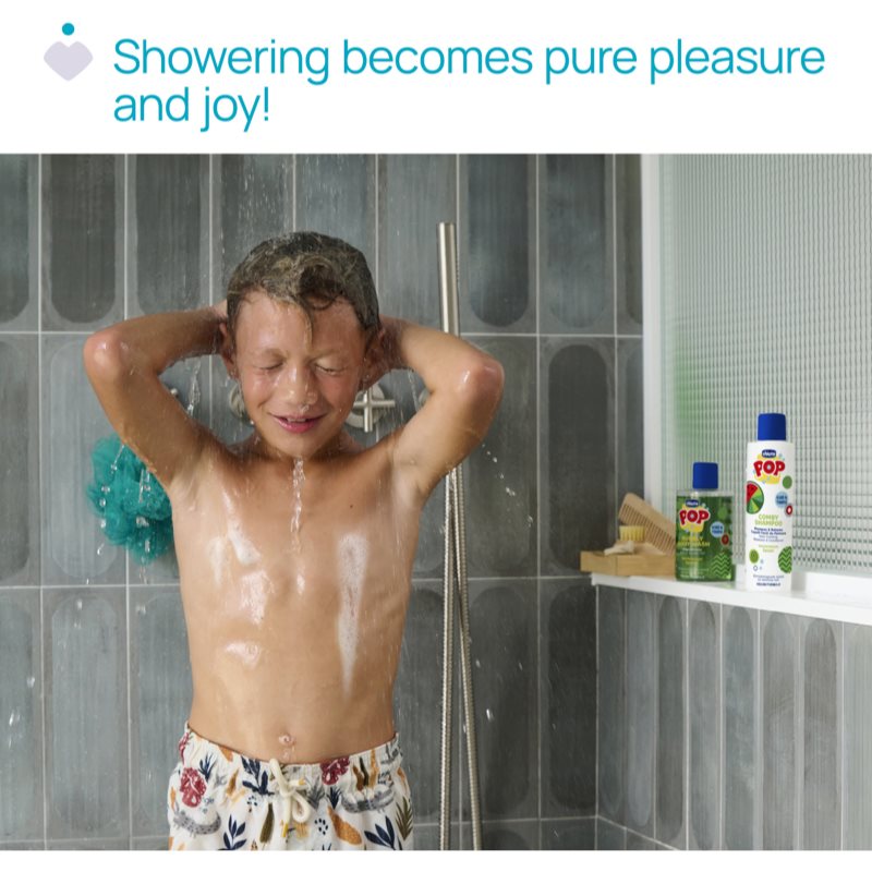 Chicco Pop Comby Shampoo & Conditioner šampon a kondicionér Watermelon 250 ml (obrázek 3)