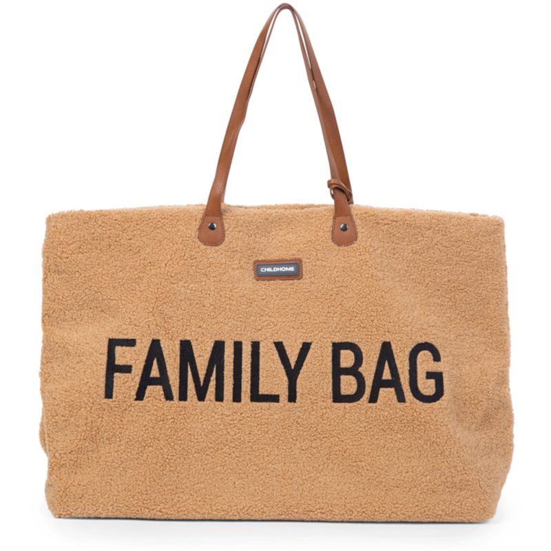 Childhome Family Bag Teddy Beige чантичка за пътуване 55 x 40 x 18 cm 1 бр.