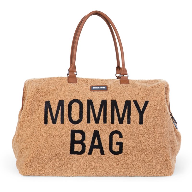 Childhome Mommy Bag Teddy Beige чанта за смяна на пелените 55 x 30 x 40 cm 1 бр.