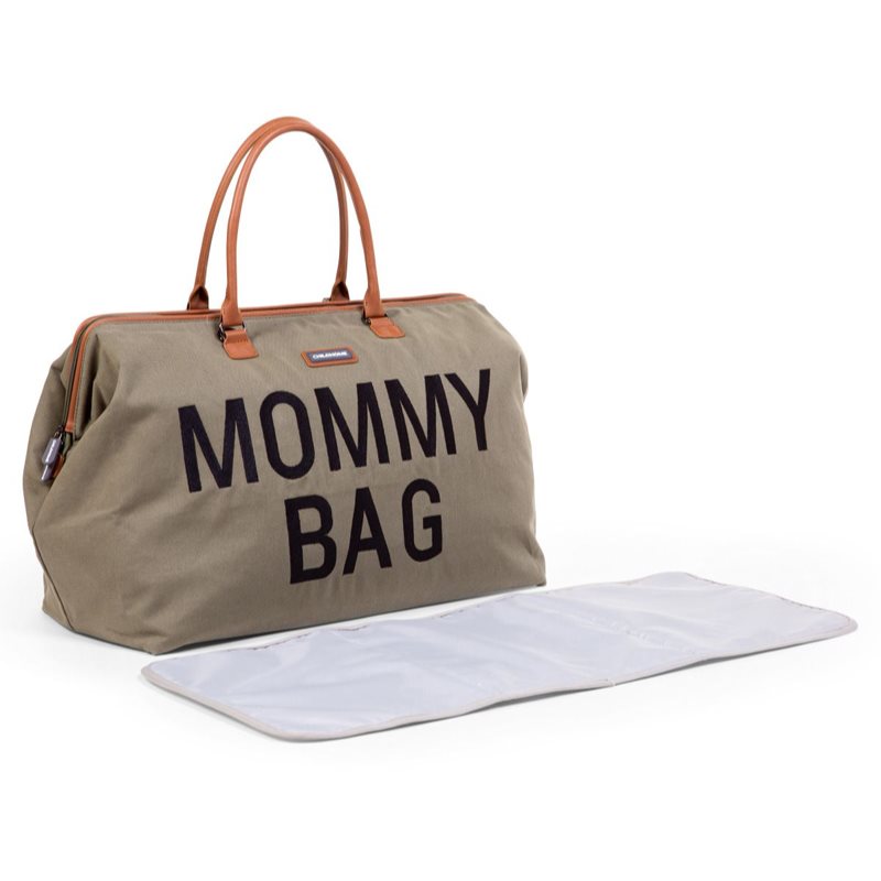 Childhome Mommy Bag Canvas Khaki Baby Changing Bag 55 X 30 X 40 Cm 1 Pc