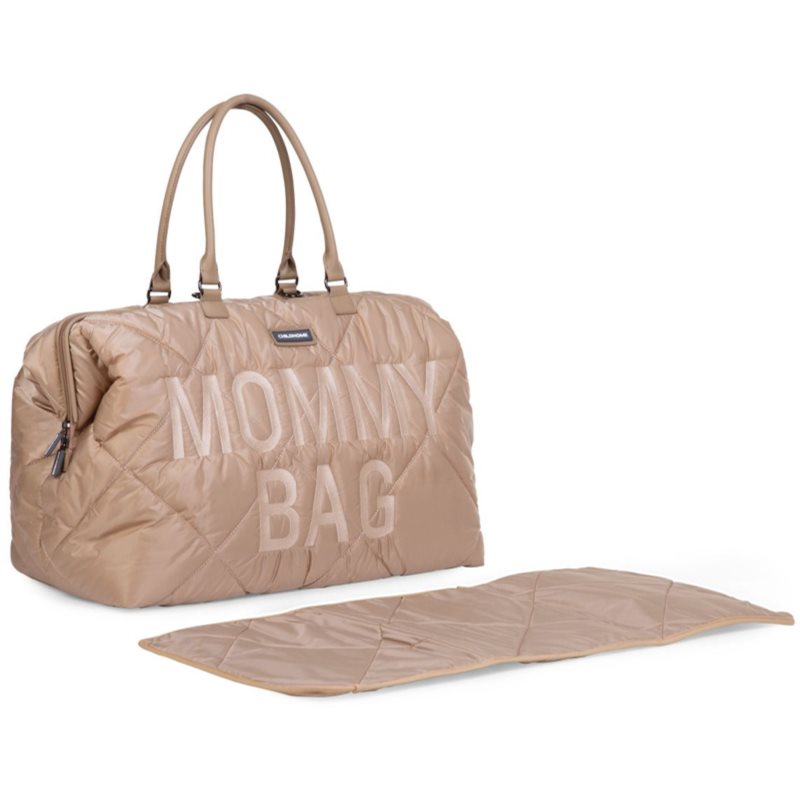Childhome Mommy Bag Puffered Beige сумка для сповивання 55 X 30 X 40 Cm 1 кс
