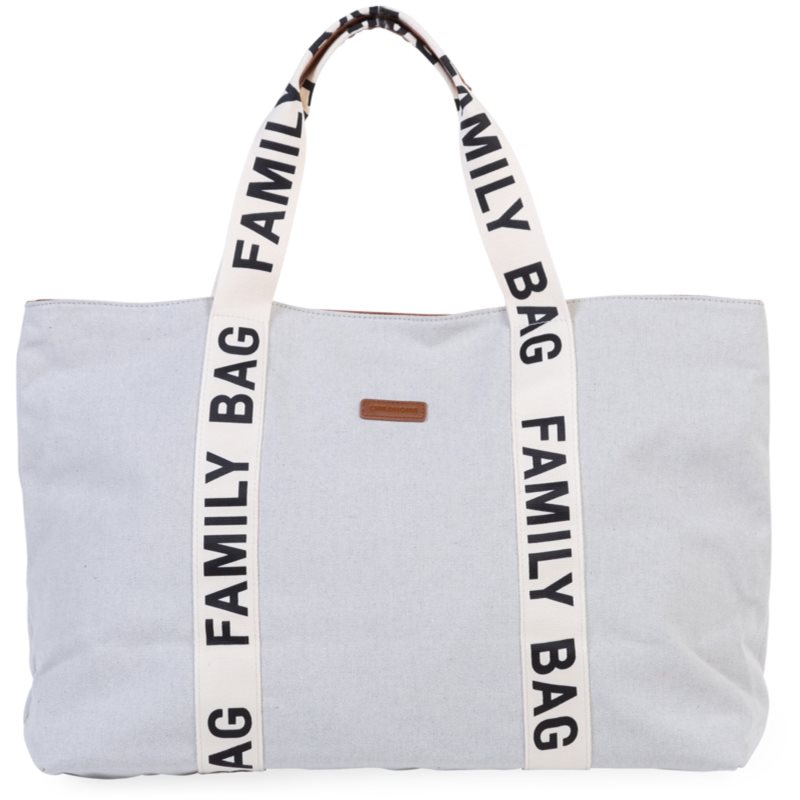 Childhome Family Bag Canvas Off White Travel Bag 55 X 40 X 18 Cm 1 Pc