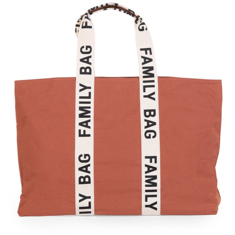 Childhome Family Bag Canvas Terracotta cestovná taška 55 x 40 x 18 cm 1 ks