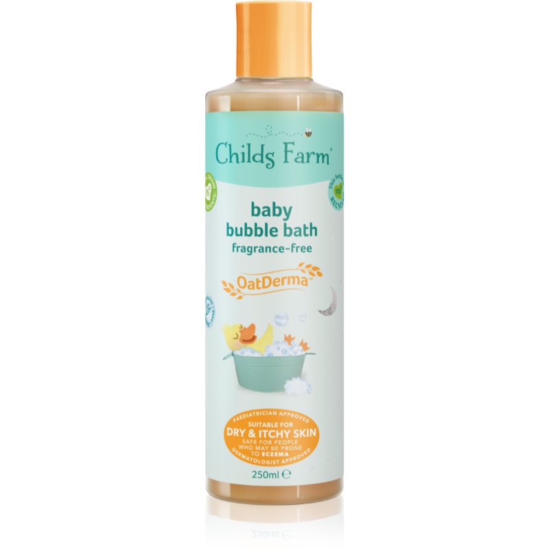 Childs Farm OatDerma Baby Bubble Bath bubble bath and shower gel fragrance-free for children 250 ml
