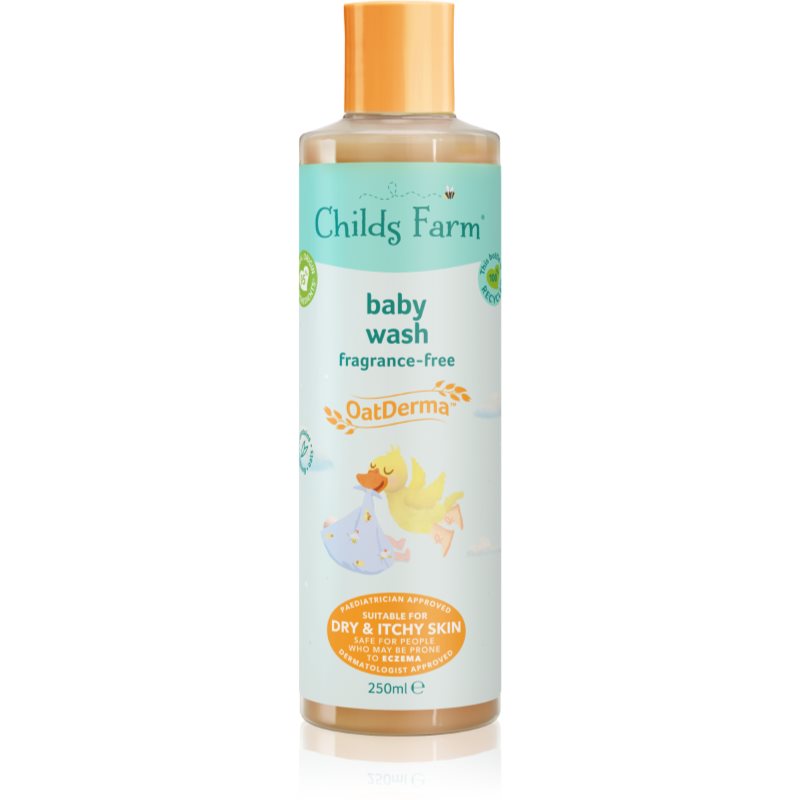 Childs Farm OatDerma Baby Wash fragrance-free cleansing emulsion for children 250 ml
