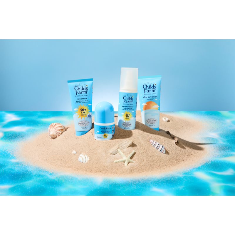 Childs Farm Suncare Bräunungsspray für Kinder SPF 50+ ohne Parfümierung 100 ml