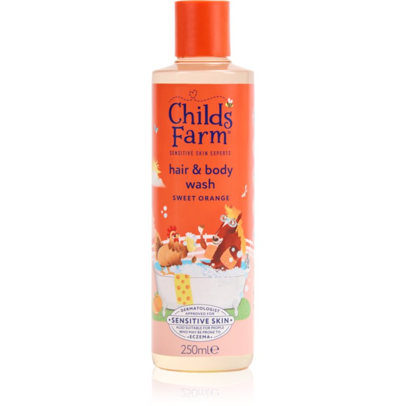 Childs Farm Hair & Body Wash mycí emulze na tělo a vlasy pro děti Sweet Orange 250 ml
