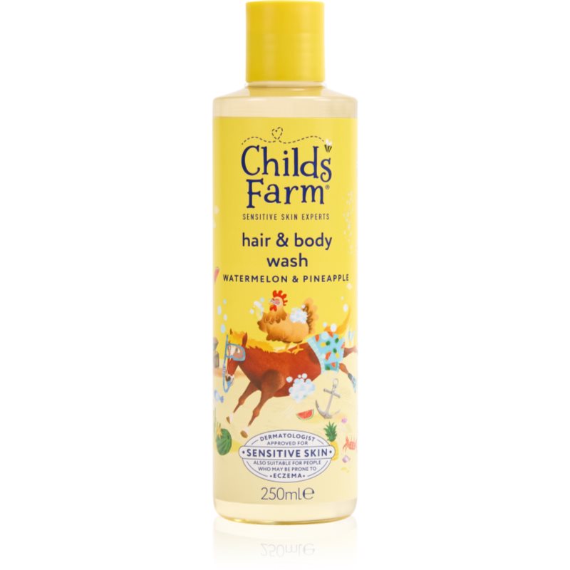 Childs Farm Hair & Body Wash mycí emulze na tělo a vlasy pro děti Watermelon & Pineapple 250 ml