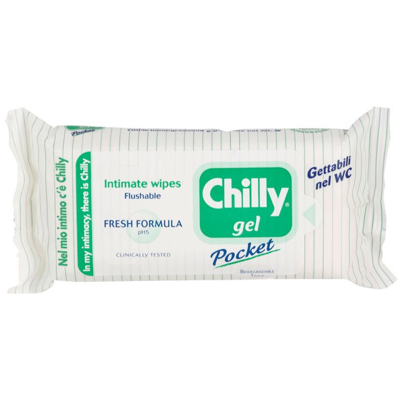 Chilly Intima Fresh intymios higienos valomosios servetėlės 12 vnt.