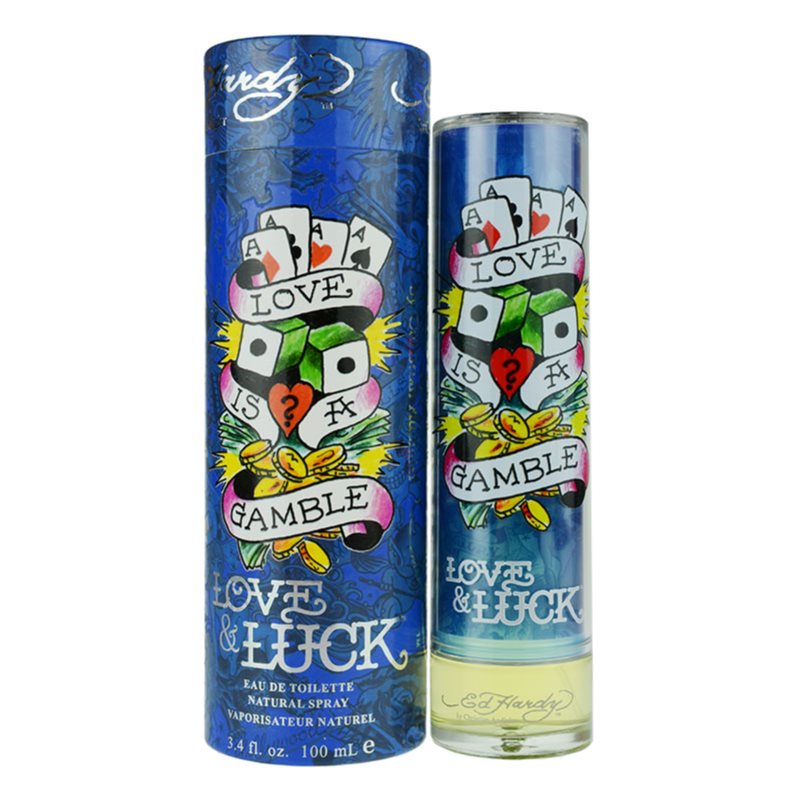 Christian Audigier Ed Hardy Love & Luck Man Eau de Toilette uraknak 100 ml