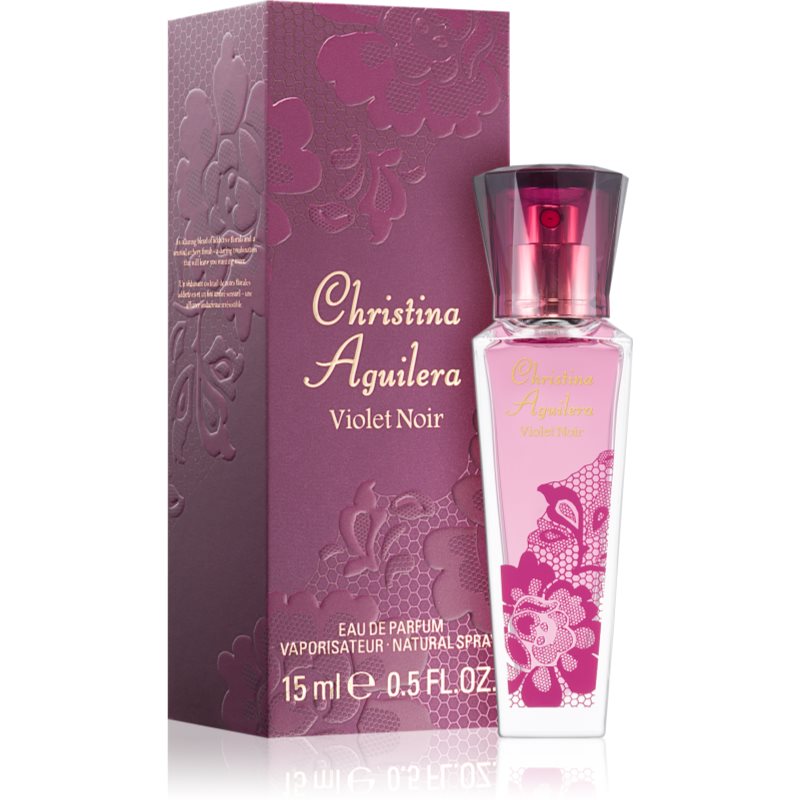 Christina Aguilera Violet Noir Eau De Parfum For Women 15 Ml
