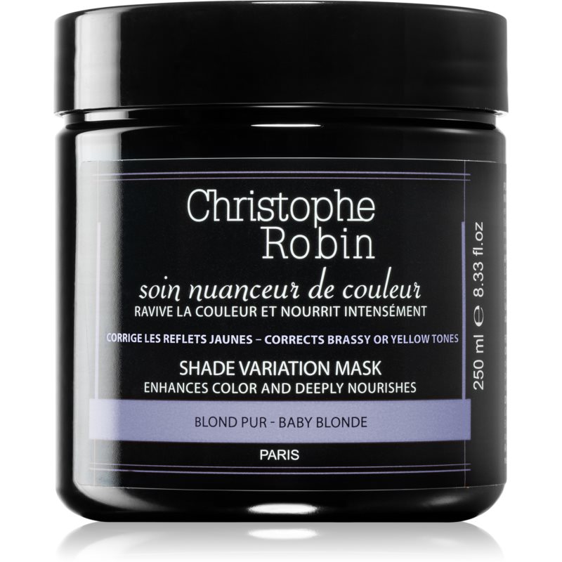 Christophe Robin Shade Variation Mask színező pakolás árnyalat Baby Blond 250 ml