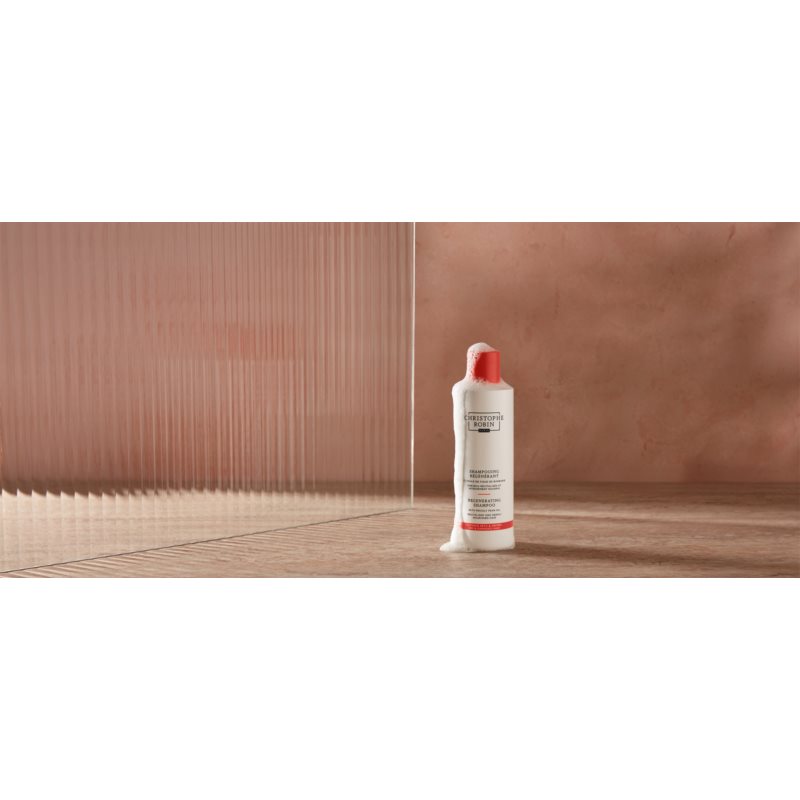 Christophe Robin Regenerating Shampoo With Prickly Pear Oil Regenerating Shampoo 250 Ml