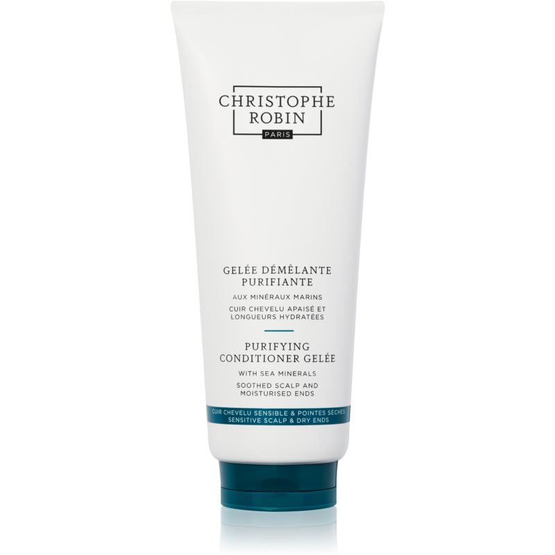 Christophe Robin Purifying Conditioner Geleé With Sea Minerals Gel Conditioner For Easy Combing 200 Ml