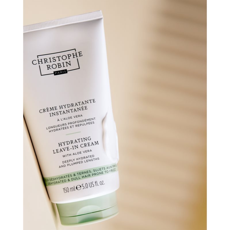 Christophe Robin Hydrating Leave in cream Haarcreme für Glanz auf trockenem und brüchigem Haar 150 ml (Bild 3)
