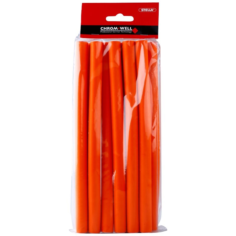 

Chromwell Accessories Orange бігуді гнучкі довгі (ø 16 x 240 mm