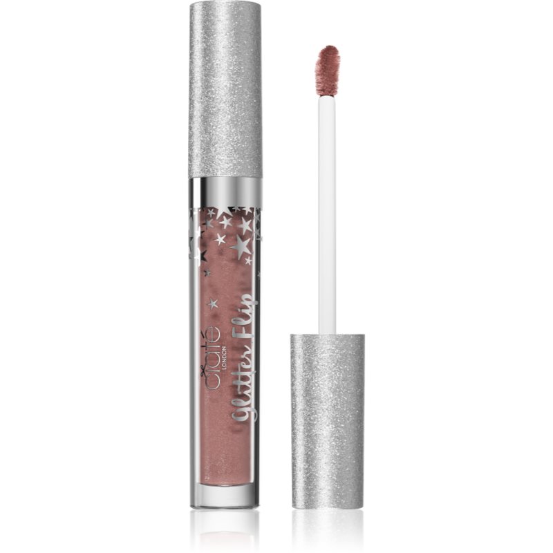 

Ciaté London Glitter Flip рідка помада для губ металік з блискітками відтінок Undressed