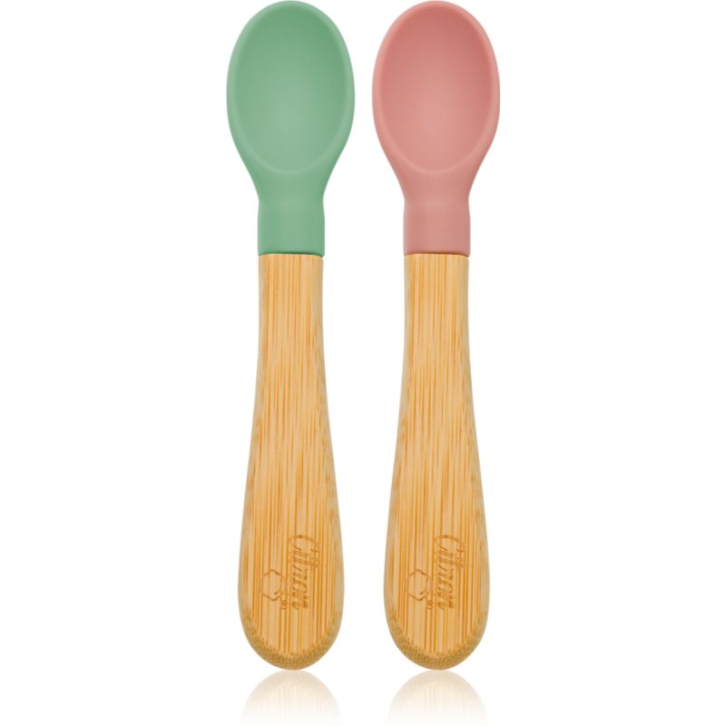 Citron Bamboo Spoon ложка Green/ Pink 2 кс