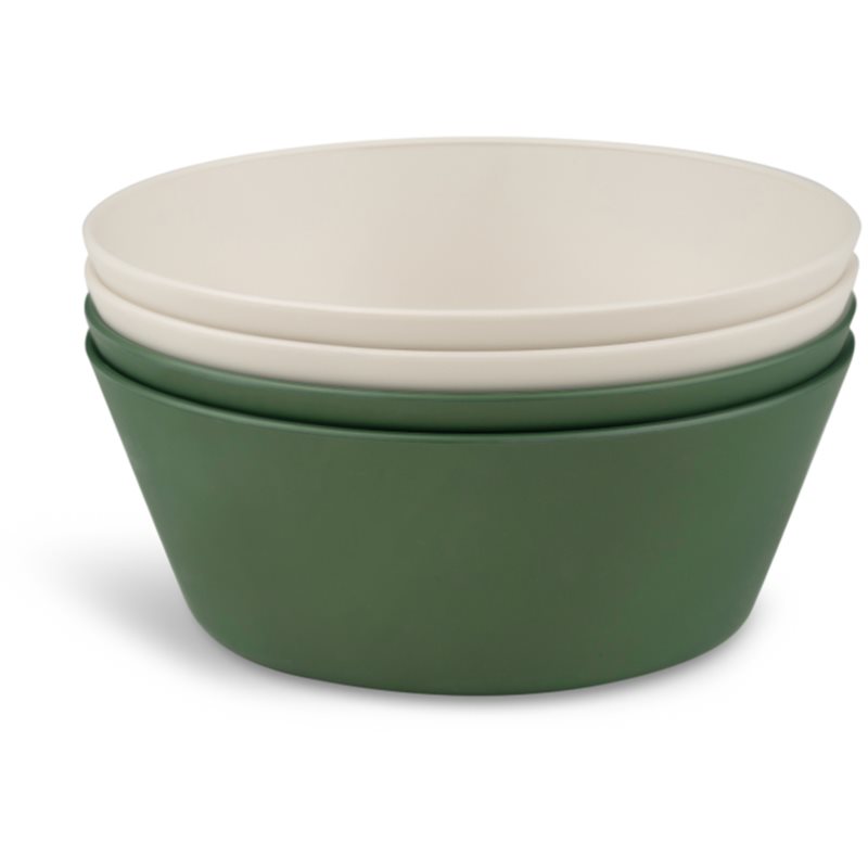 Citron Bio Based Bowls Set miska Green/Cream 4 ks