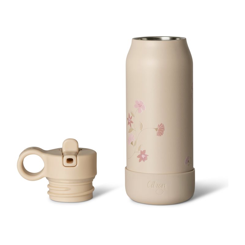 Citron Mini Water Bottle пляшка для води з неіржавної сталі Flowers 250 мл