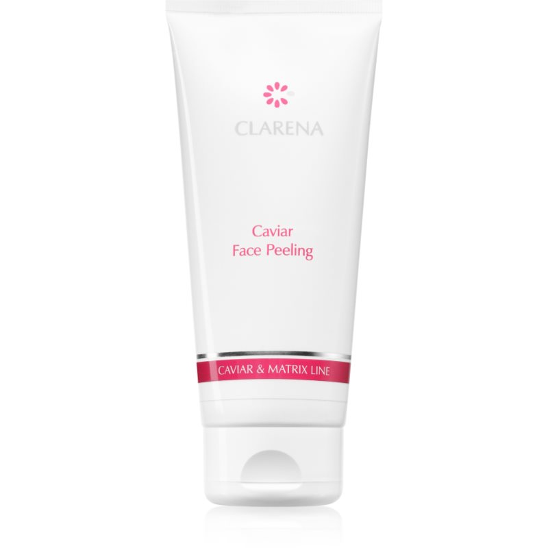 Clarena Caviar & Matrix Line pleťový peeling s kaviárom 200 ml