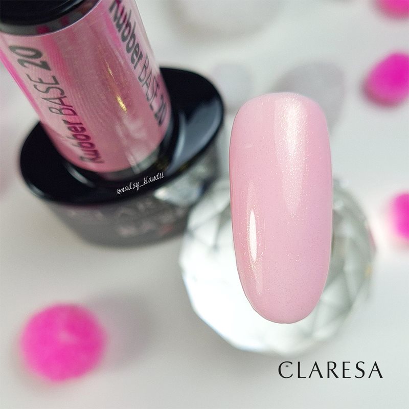 Thumbnail - Claresa UV/LED Base Rubber Basislack für Gelnägel Farbton 10 5 g