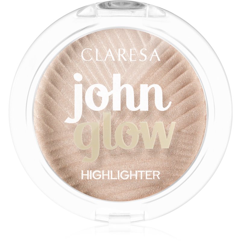 Claresa John Glow компактний пудровий освітлювач відтінок 02 8 гр