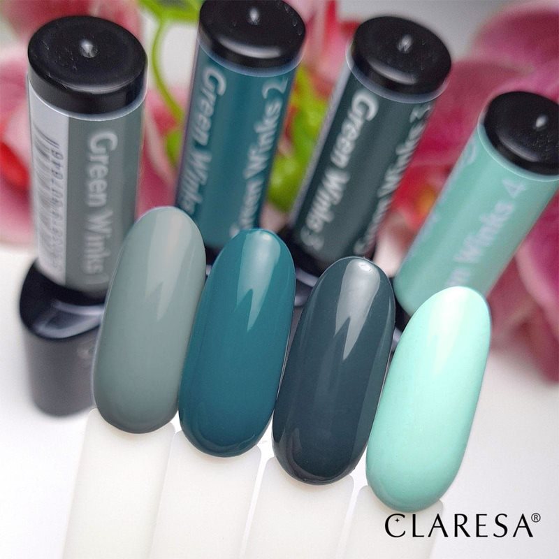 Claresa SoakOff UV/LED Color Green Winks Gel-Nagellack Farbton 4 5 g